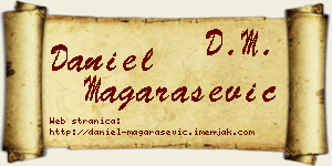 Daniel Magarašević vizit kartica